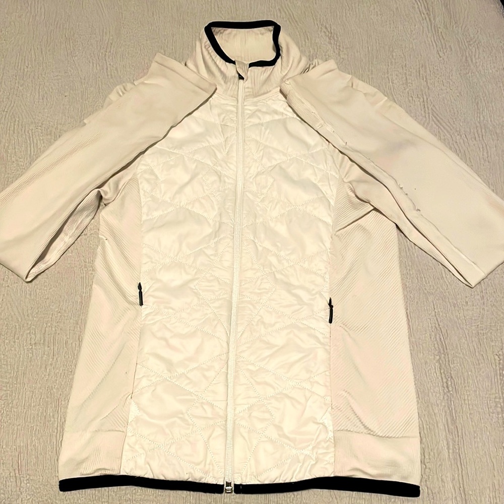 Athleta white jacket